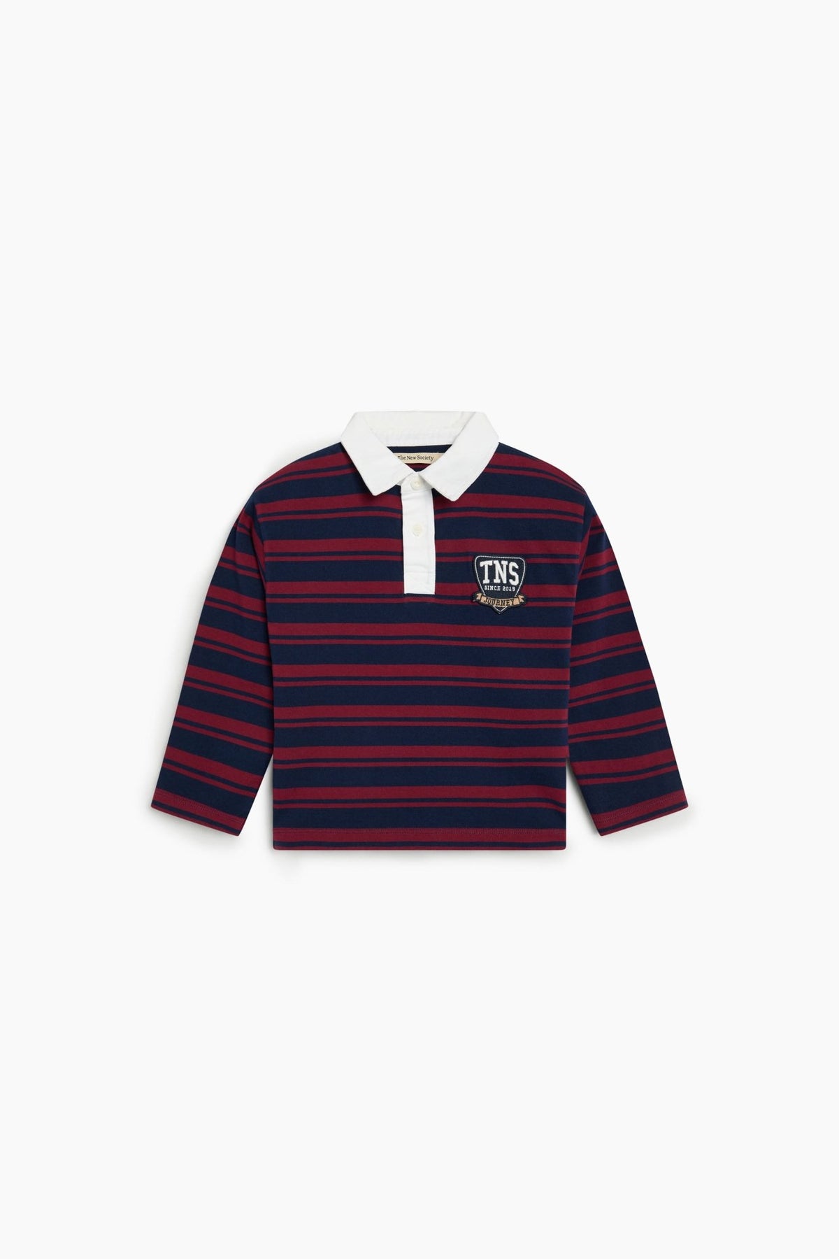 Glowee Polo Rumba Rot gestreift