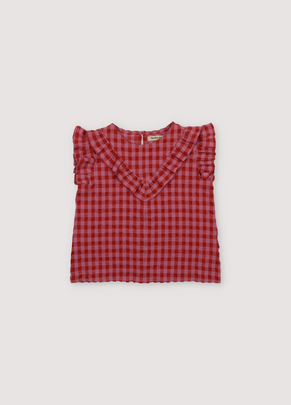 Iris Blouse our bestseller, now available in our hibiscus and chili colors.