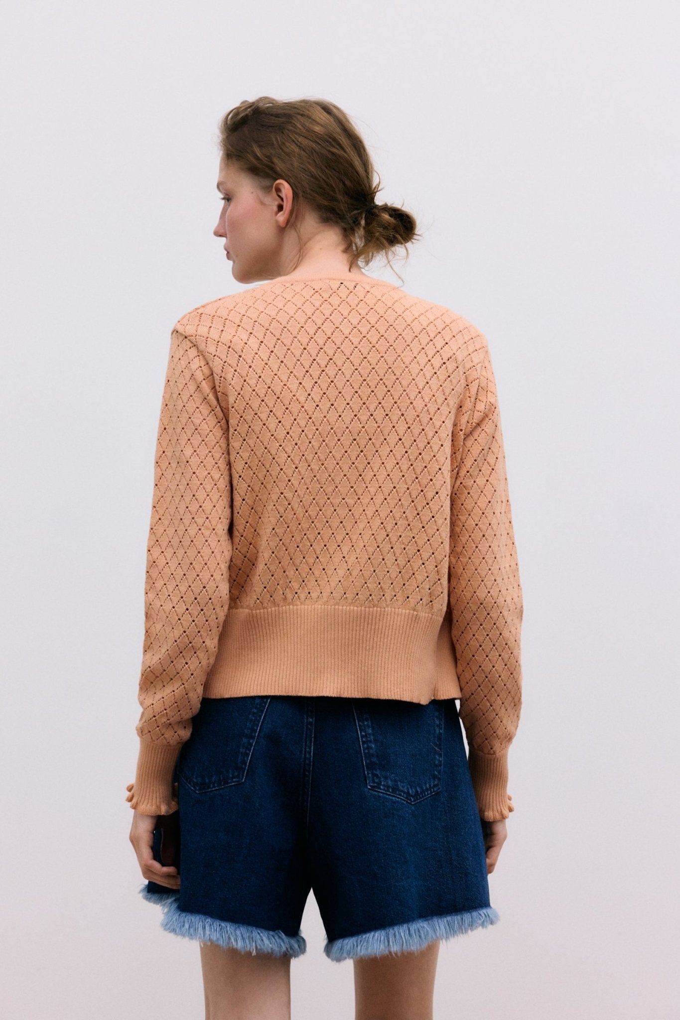 Lirio Woman Cardigan Peach Nougat