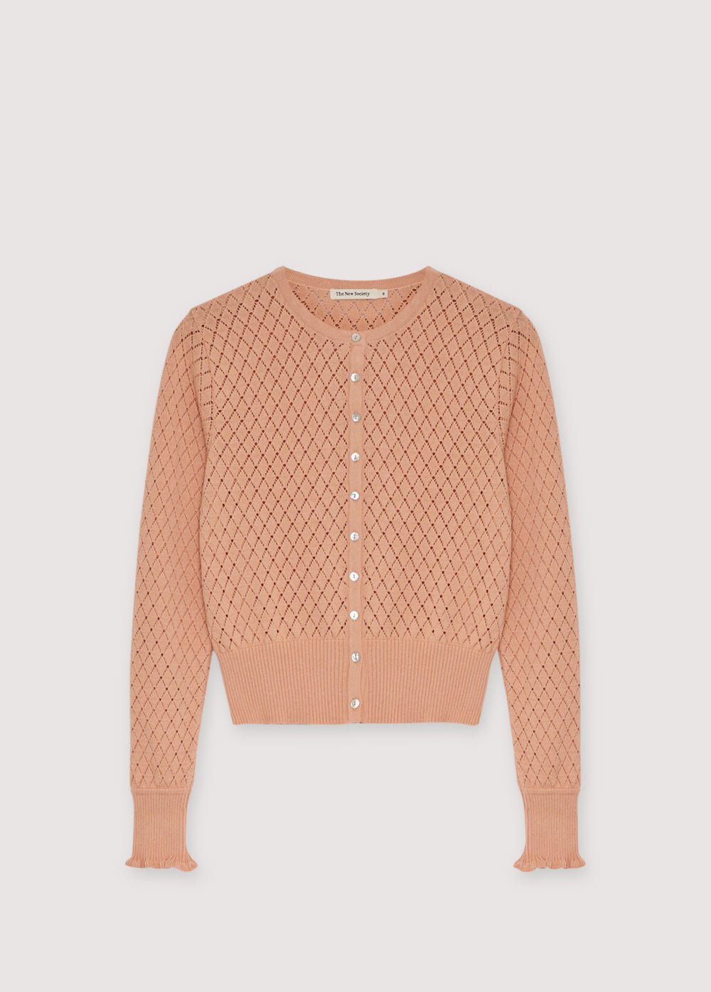 Lirio Woman Cardigan Peach Nougat