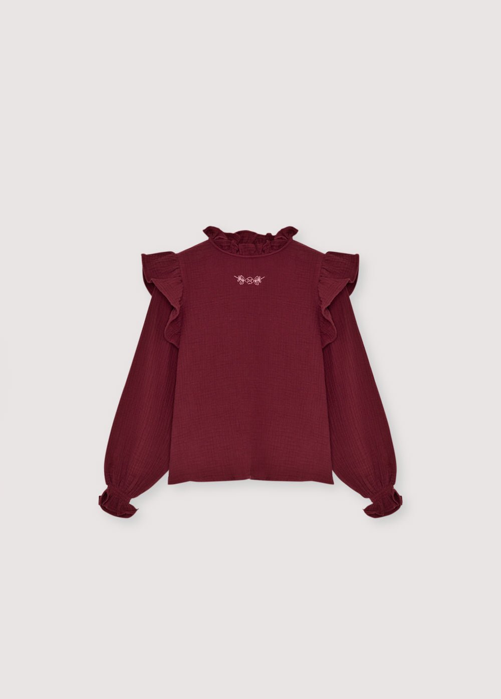 Maitea Blouse Plum Fantasy_Sampling