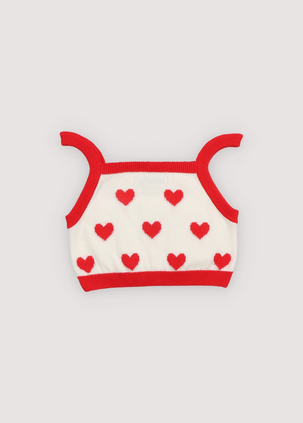 Maqui Top Hearts Jacquard