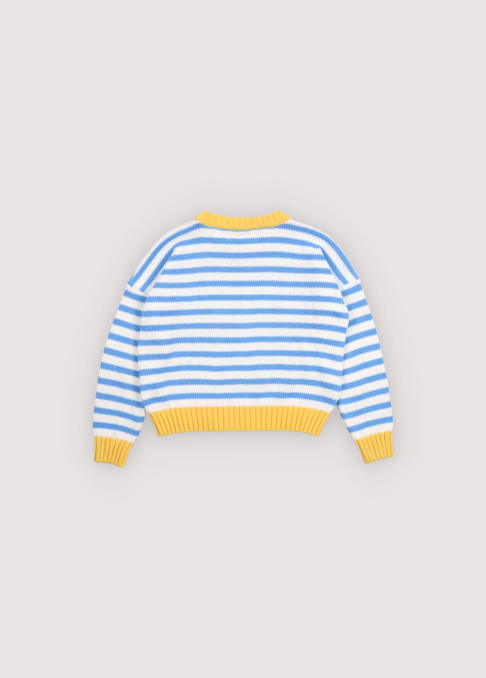Marigold Jumper Vista Blue Stripes
