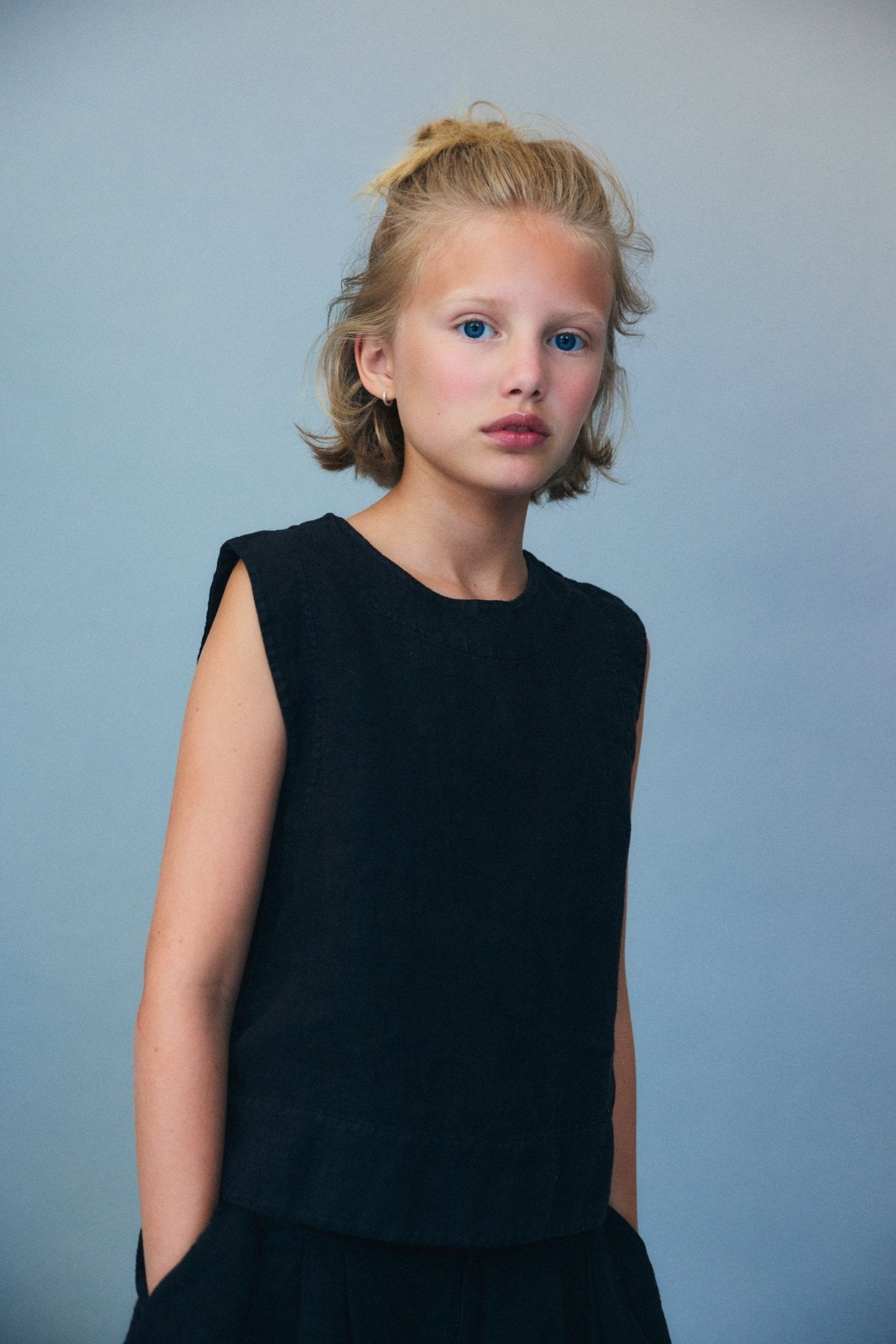 メリッサ Teen トップ ミッドナイト ブラック