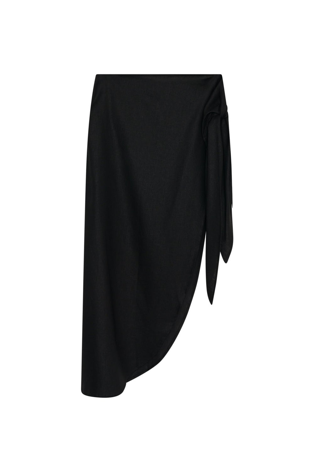 Melissa Woman Wrap Skirt Midnight Black_Samplingskirt