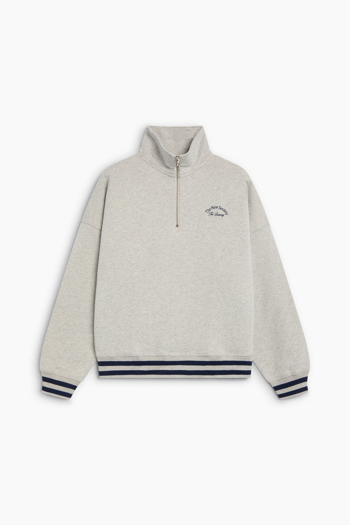 Mochi Woman Polo Light Grey Melange