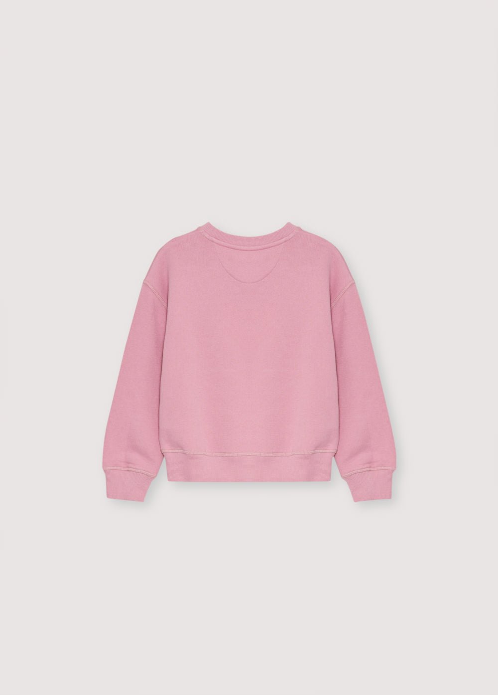 Sweatshirt aus Baumwoll-Elastan mit Aufdruck auf der Vorderseite. Innen und außen gebürstet.