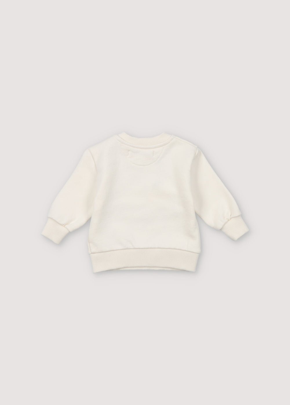 Notre sweat-shirt de marque classique avec un logo coloré et un col, des poignets et un ourlet côtelés, avec une ouverture aux épaules avec des boutons-pression ton sur ton. Collection d'été printanière. The New Society.