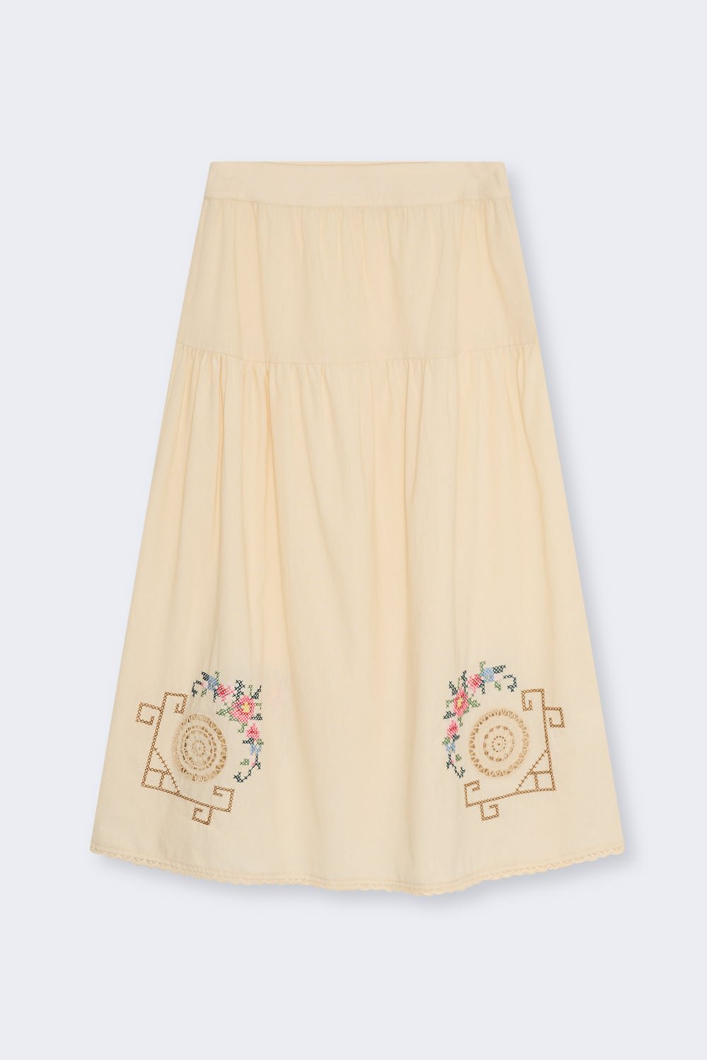 Narcise Woman Skirt Ecru