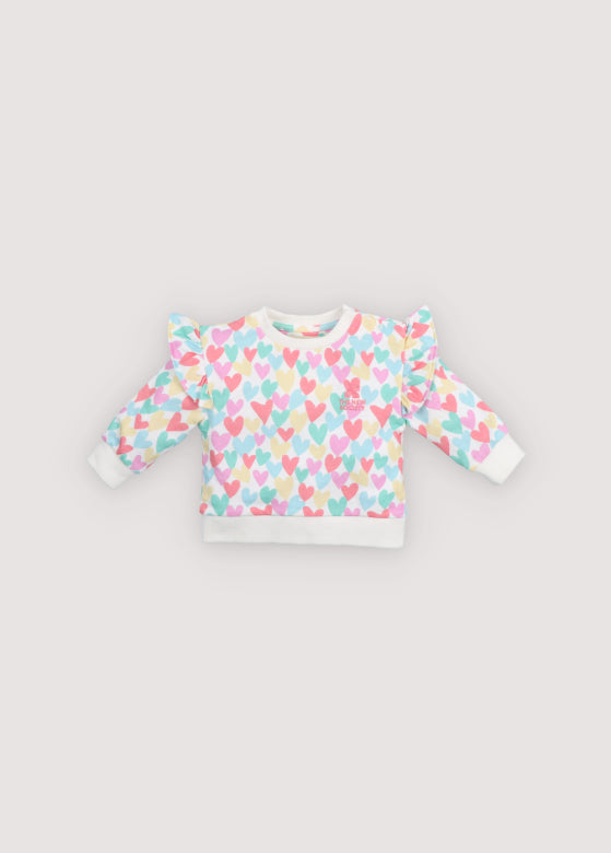 Anis Baby Sweatshirt Hearts Print_Sampling