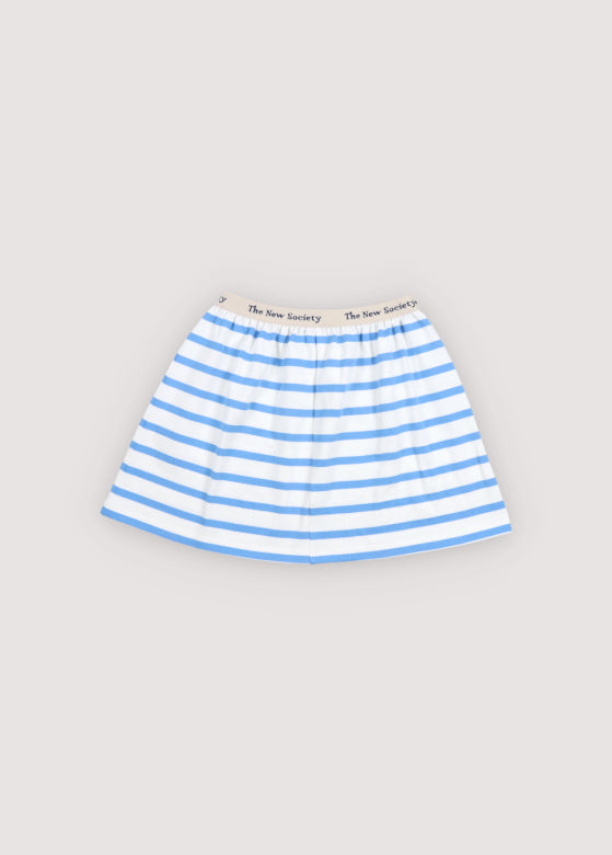 Burnet Teen Skirt Vista Blue Jersey Stripes_Sampling