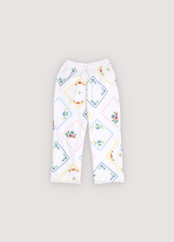 Jacinthe パンツ マルチカラー刺繍_サンプリング