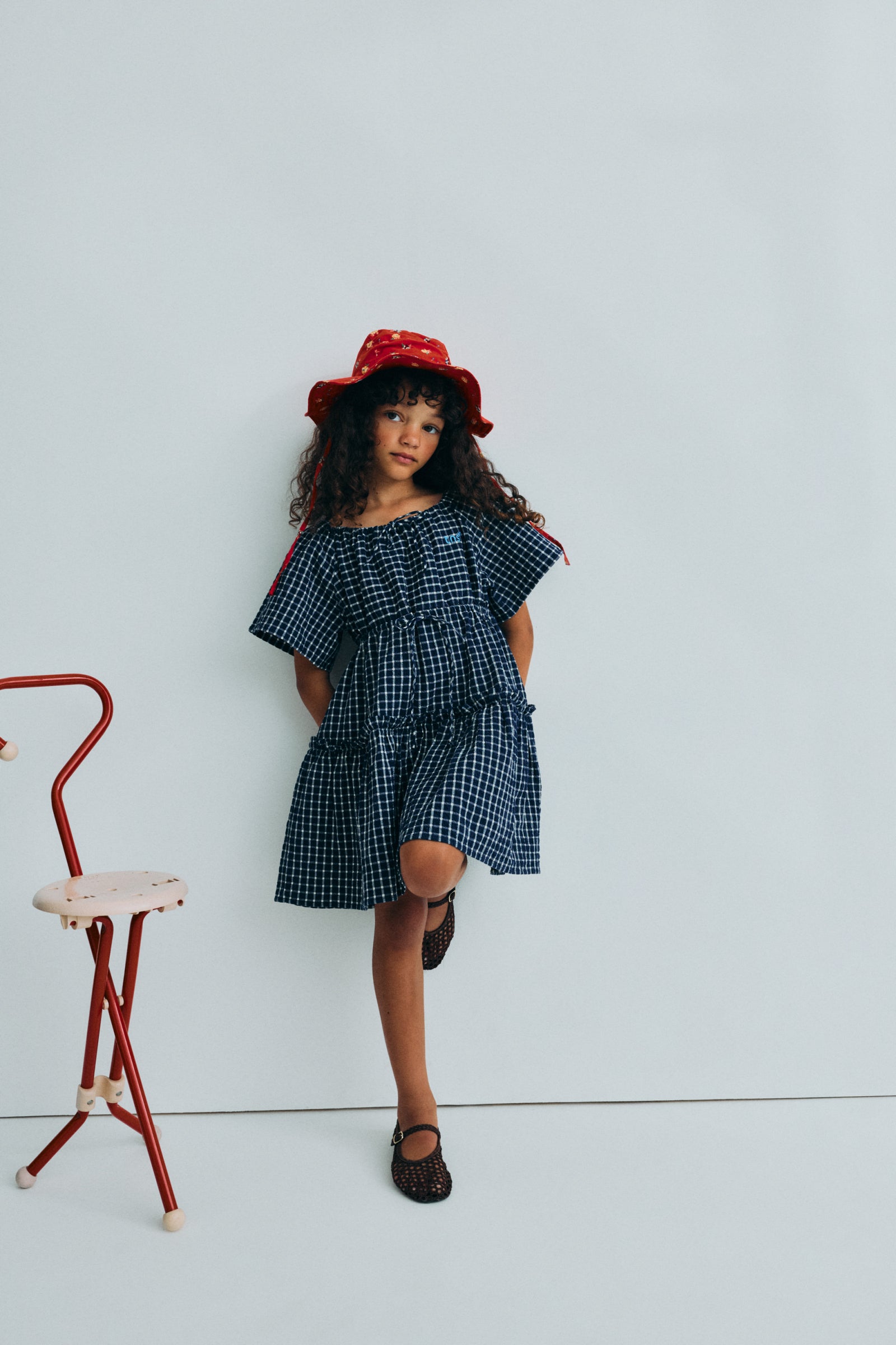 Robe Jasmine Summer Midnight Checks