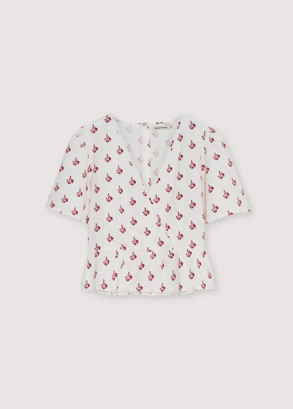 Poppy Woman Blouse Poppy Print_SamplingBlouse