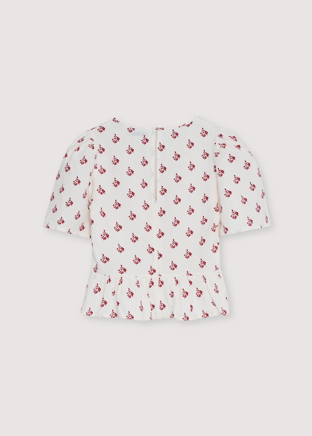 Poppy Woman Blouse Poppy Print_SamplingBlouse