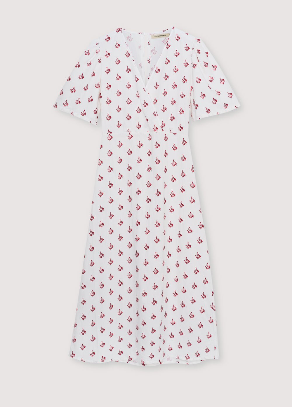Poppy Woman Dress Poppy Print_SamplingDress
