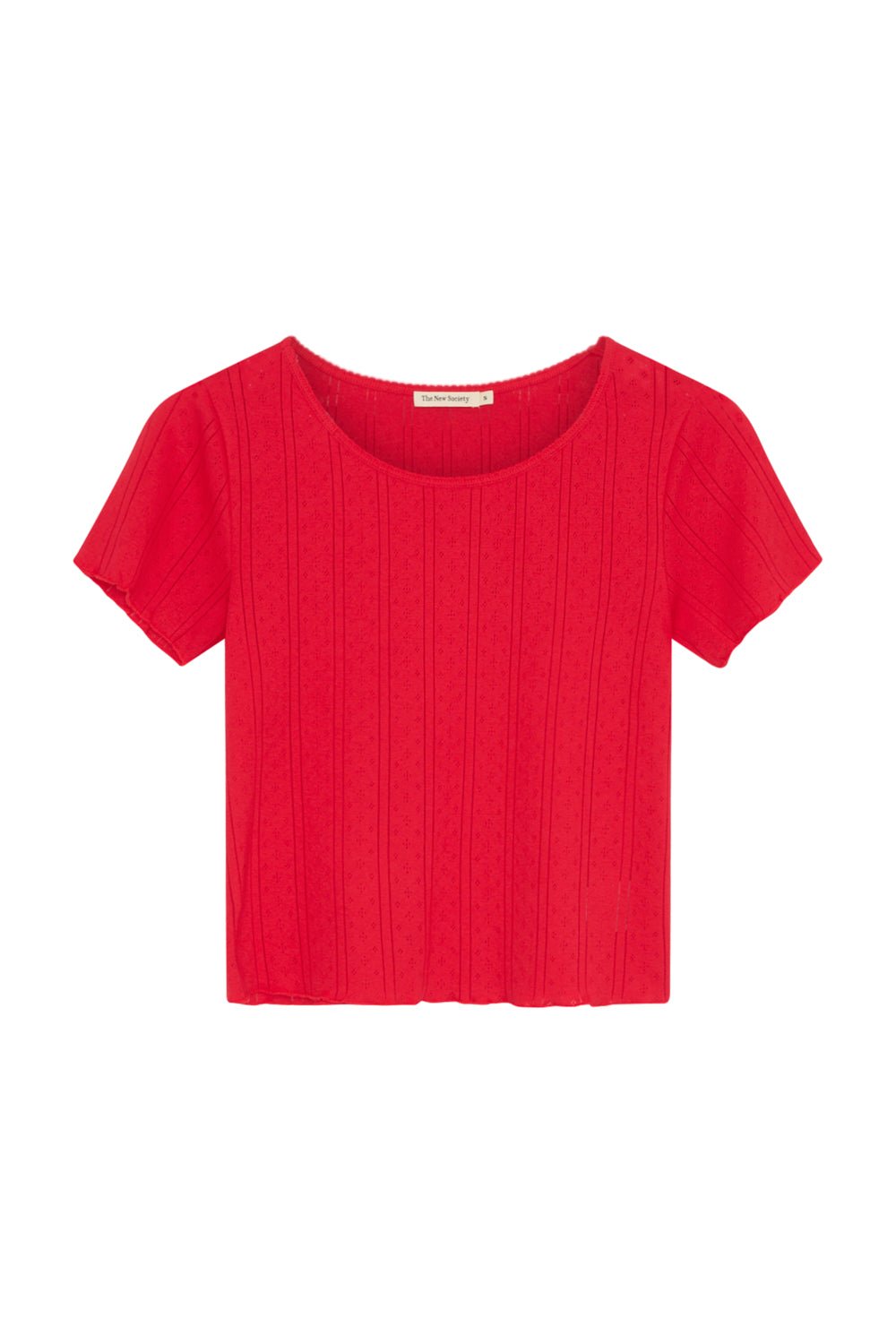Romero Woman Tee Tulip Red_Samplingtee