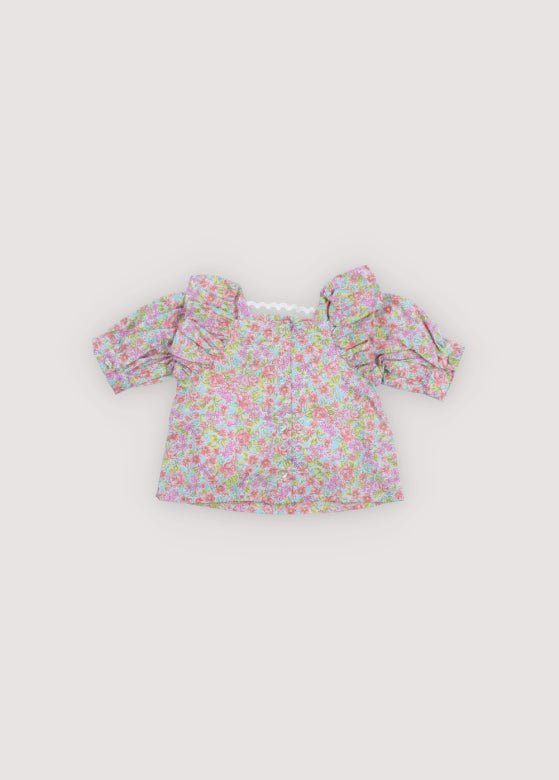 Rose Baby Blouse Rose Print_SamplingBlouse