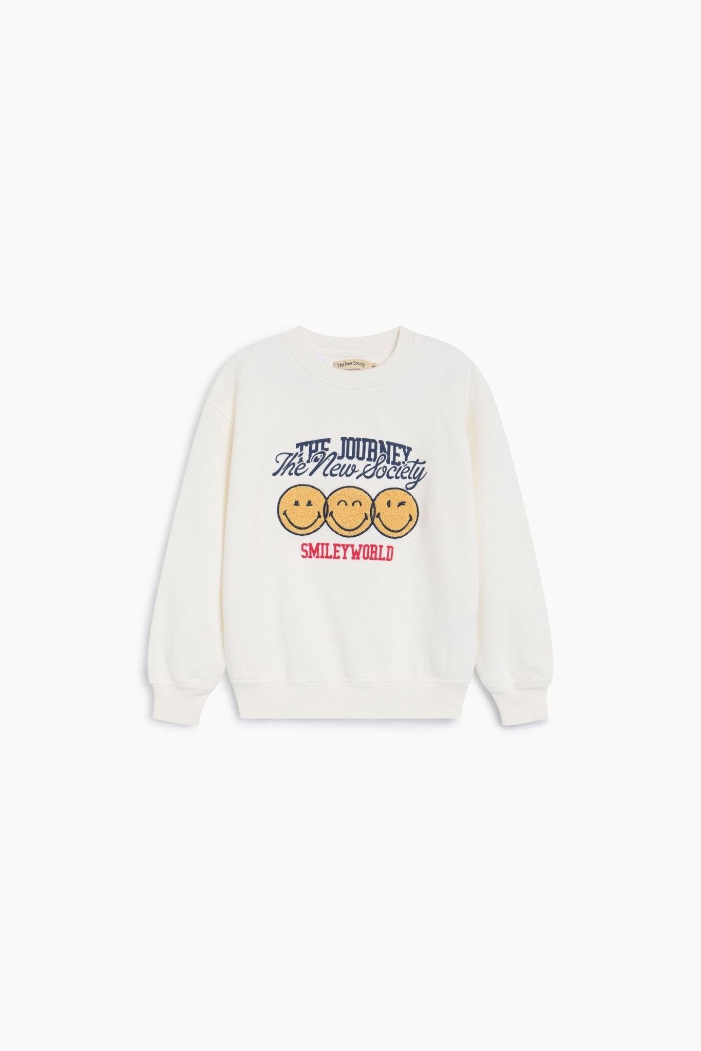 Sudadera Smiley Whisper Blanco