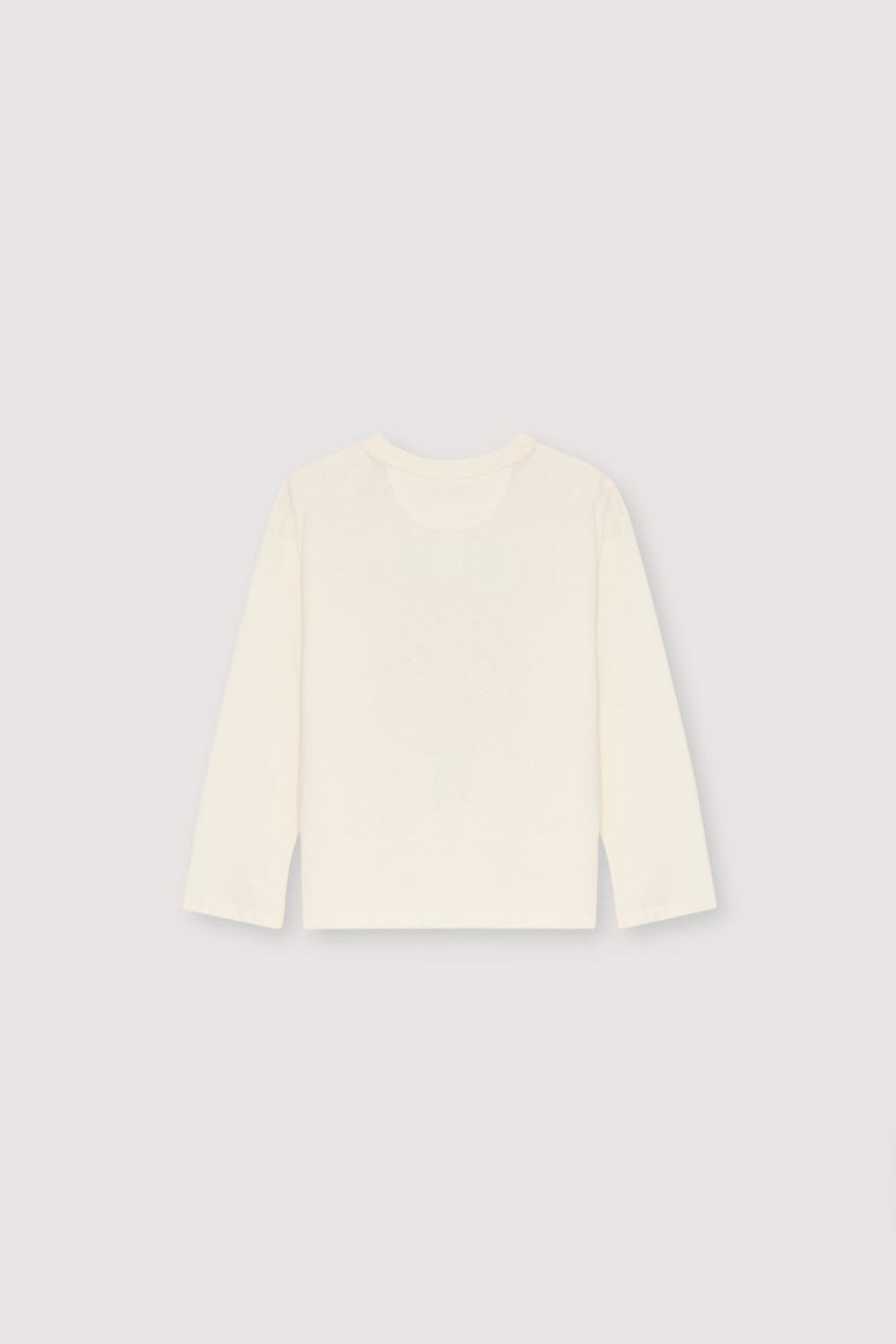Long-sleeve t-shirt with a colorful SMILEY WORLD print on the front. Brushed on the inside and outside.