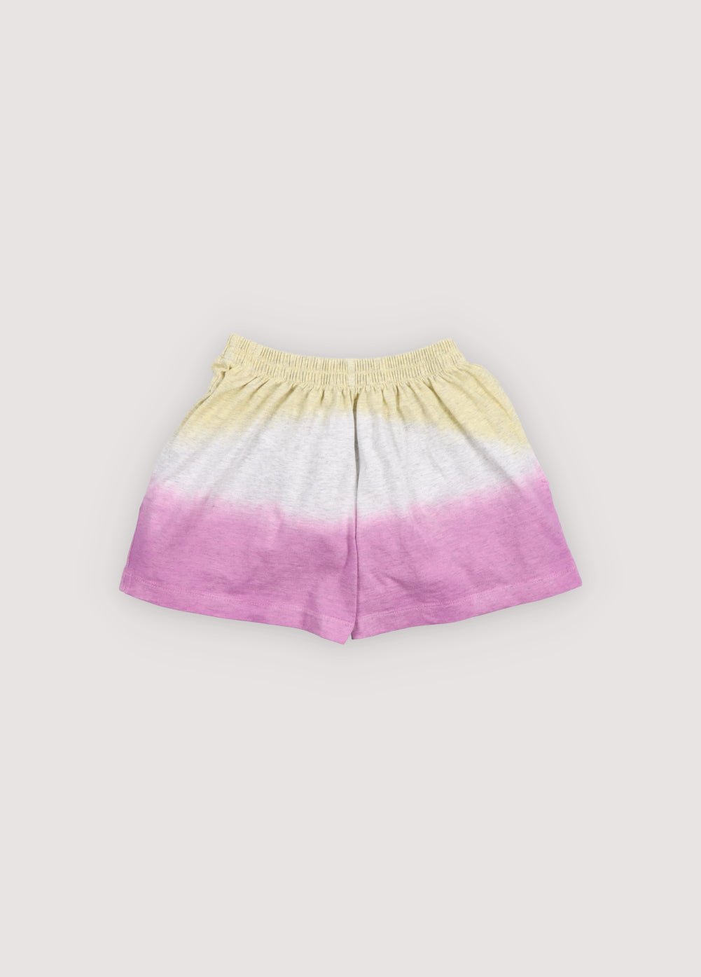 Girls’ shirt in 100% cotton melange jersey with a bicolor tie-dye effect.