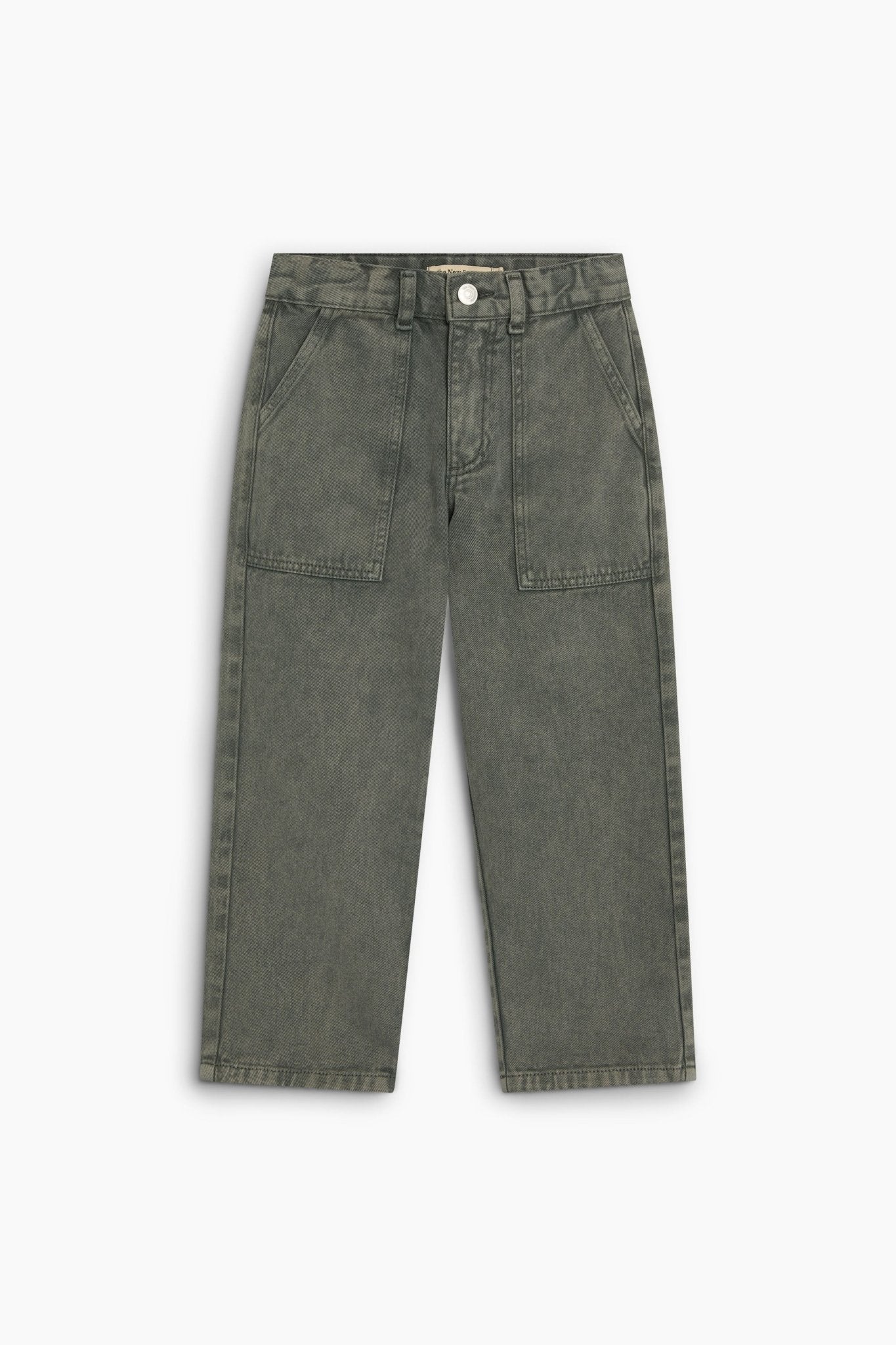 TNS Denim Baggy Pant Tea Leaf