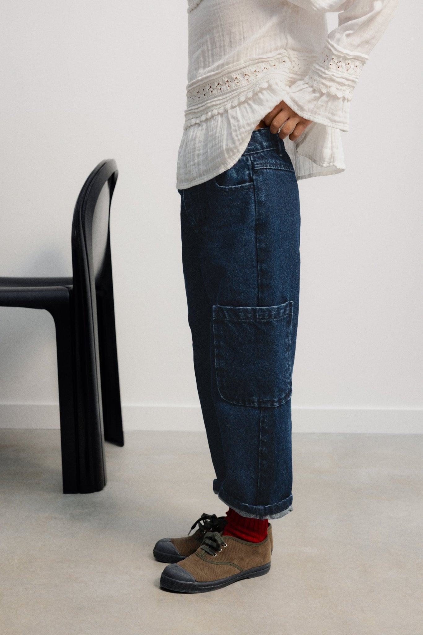 TNS Denim-Taschenhose