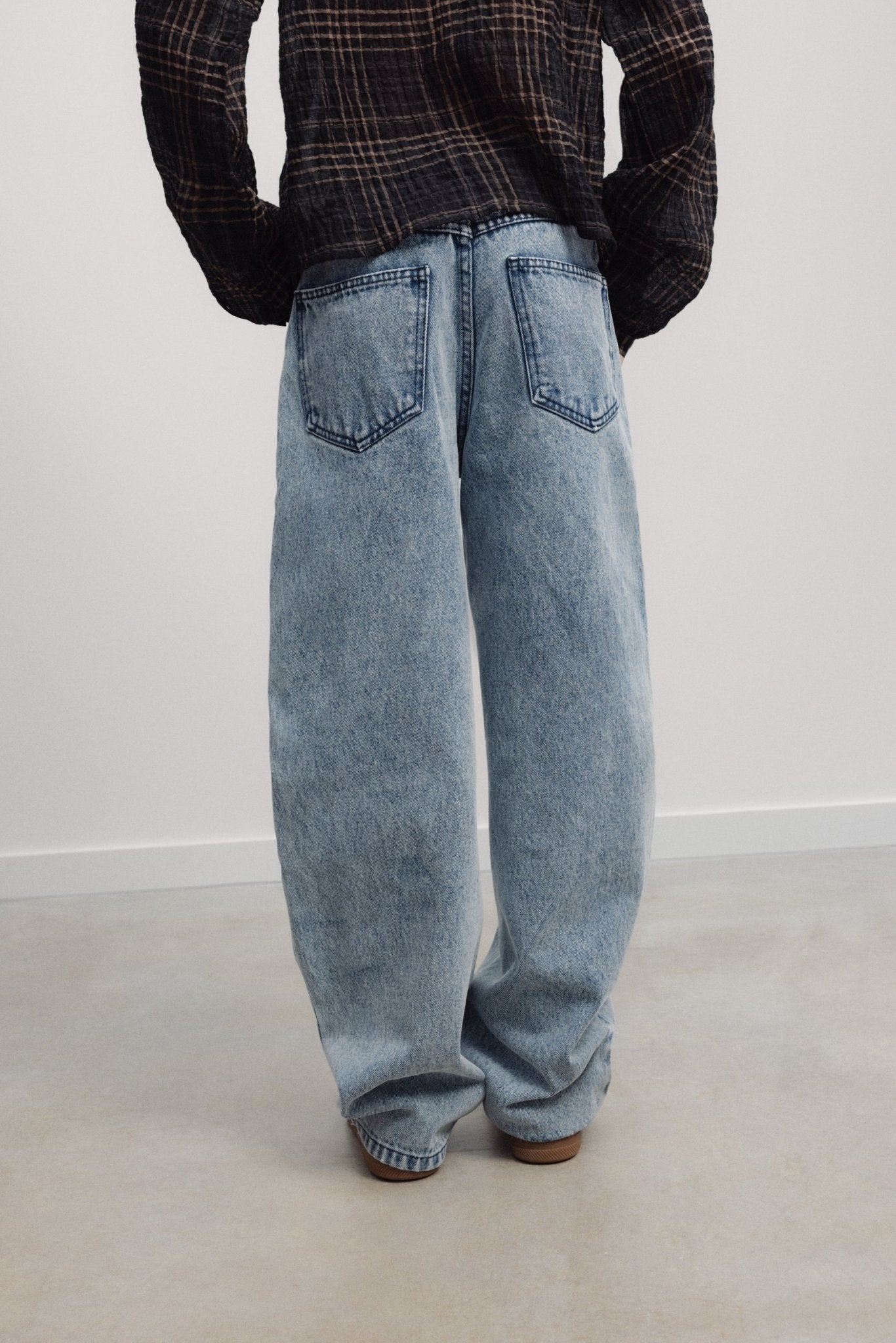 TNS Denim Teen Curved Trouser