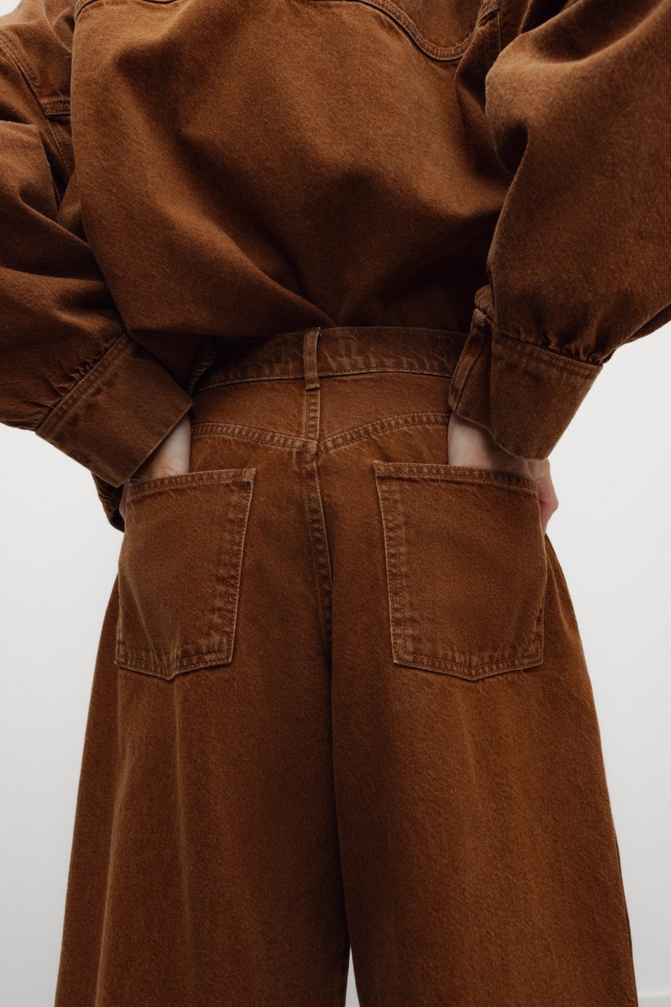 TNS Denim Woman Extra Wide trouser Hazel