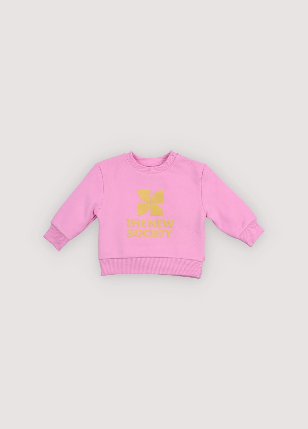 TNS Logo Baby Sweatshirt Pink Lavander _Samplingsweatshirt