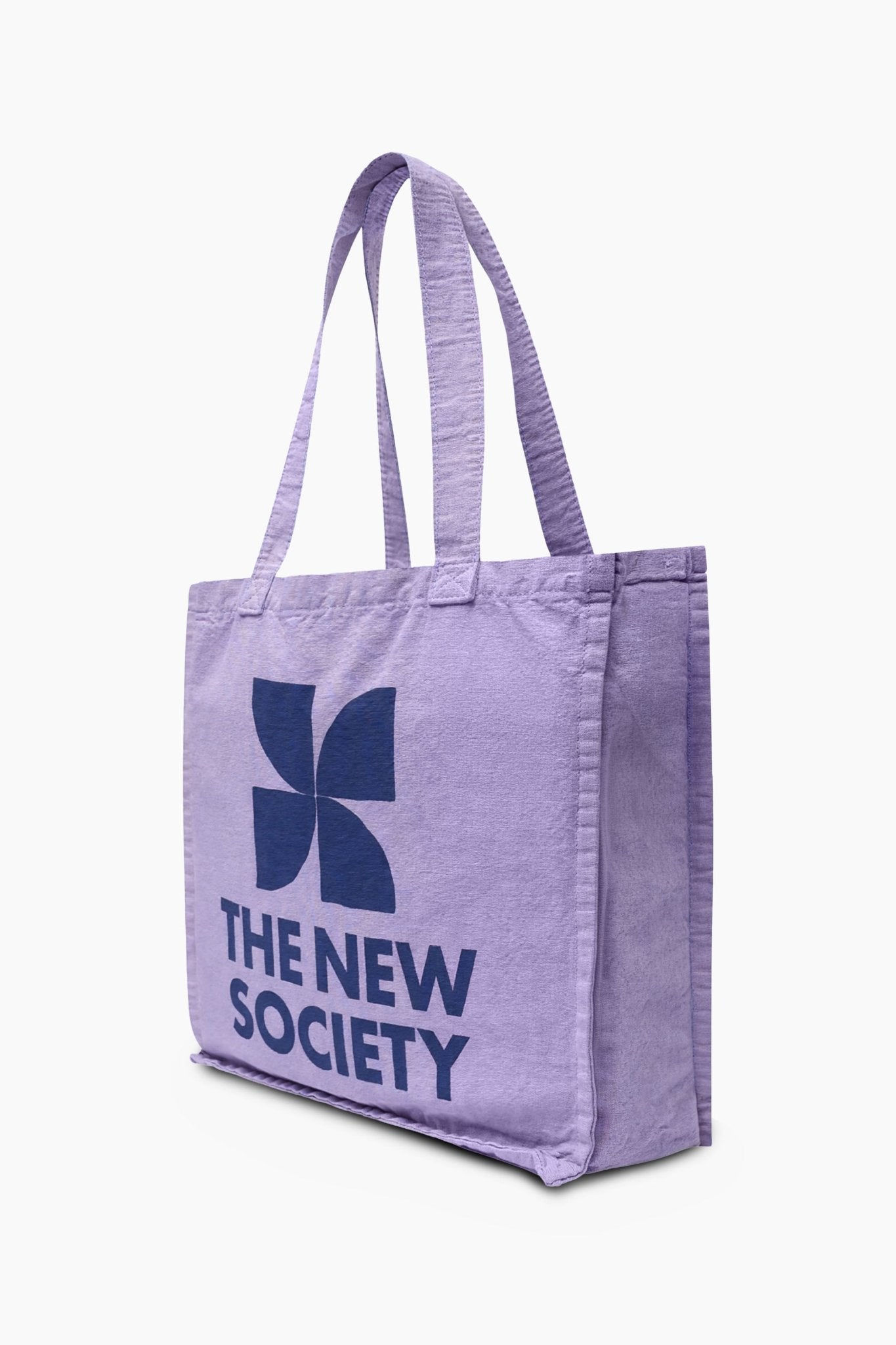 TNS Logo Tasche Violette Tulpe