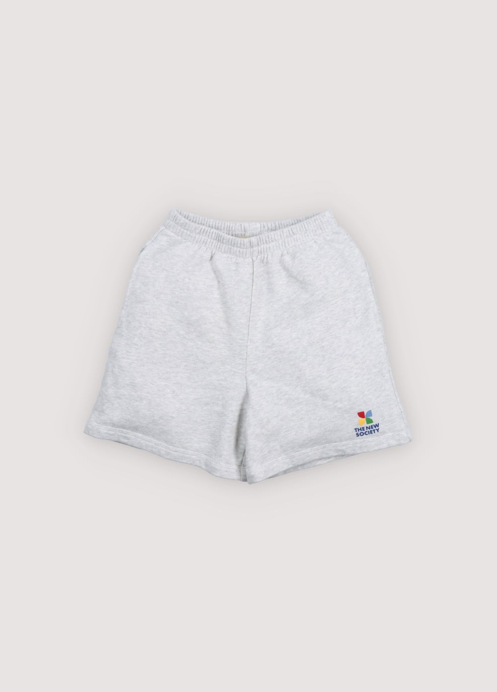 TNS Logo Short Light Grey Melange