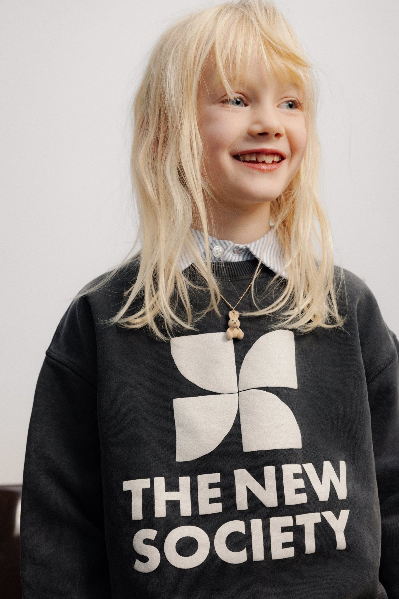 TNS Logo Sweatshirt aus geschmiedetem Eisen