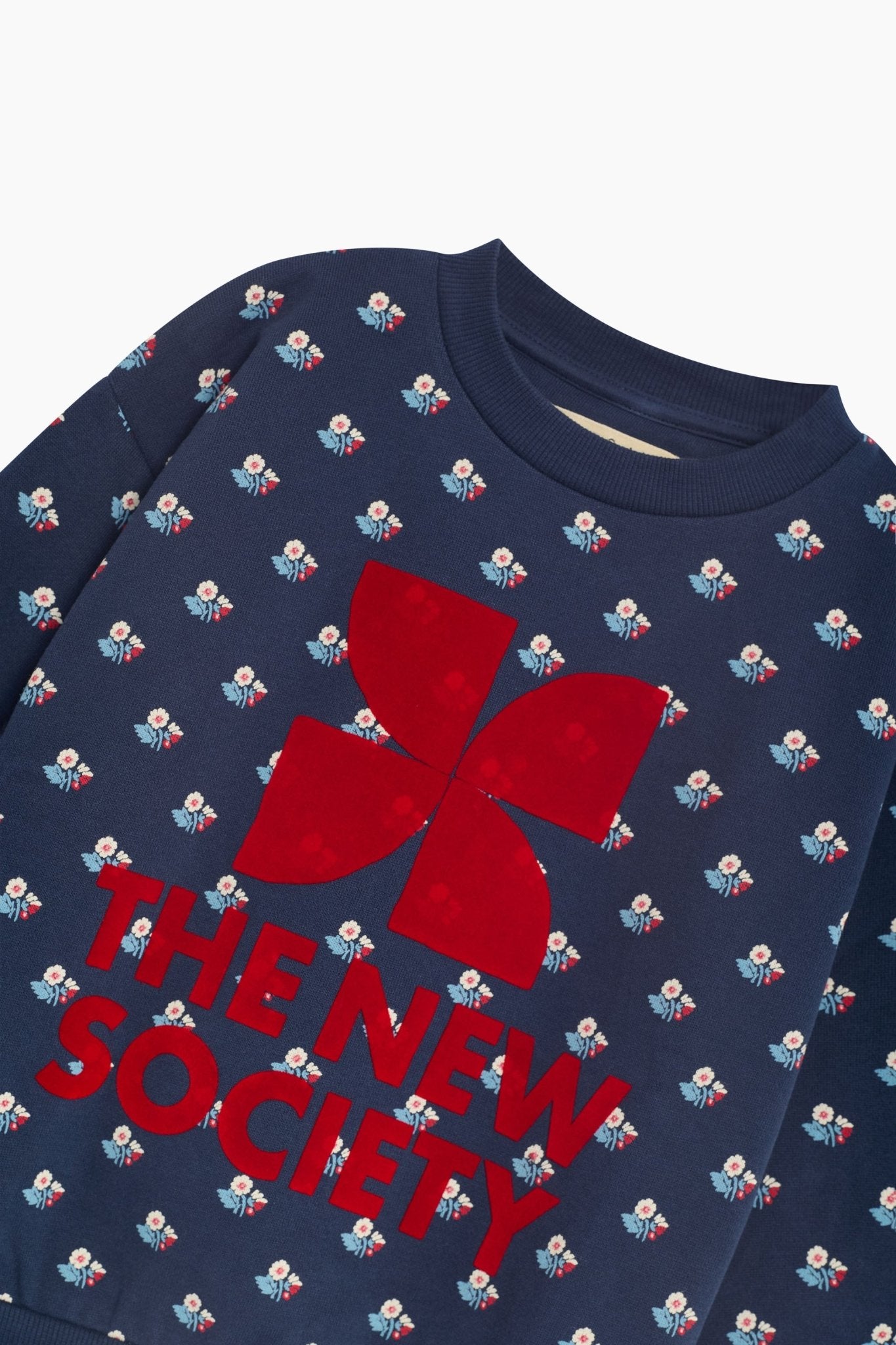 TNS-Logo-Sweatshirt mit Mira-Print