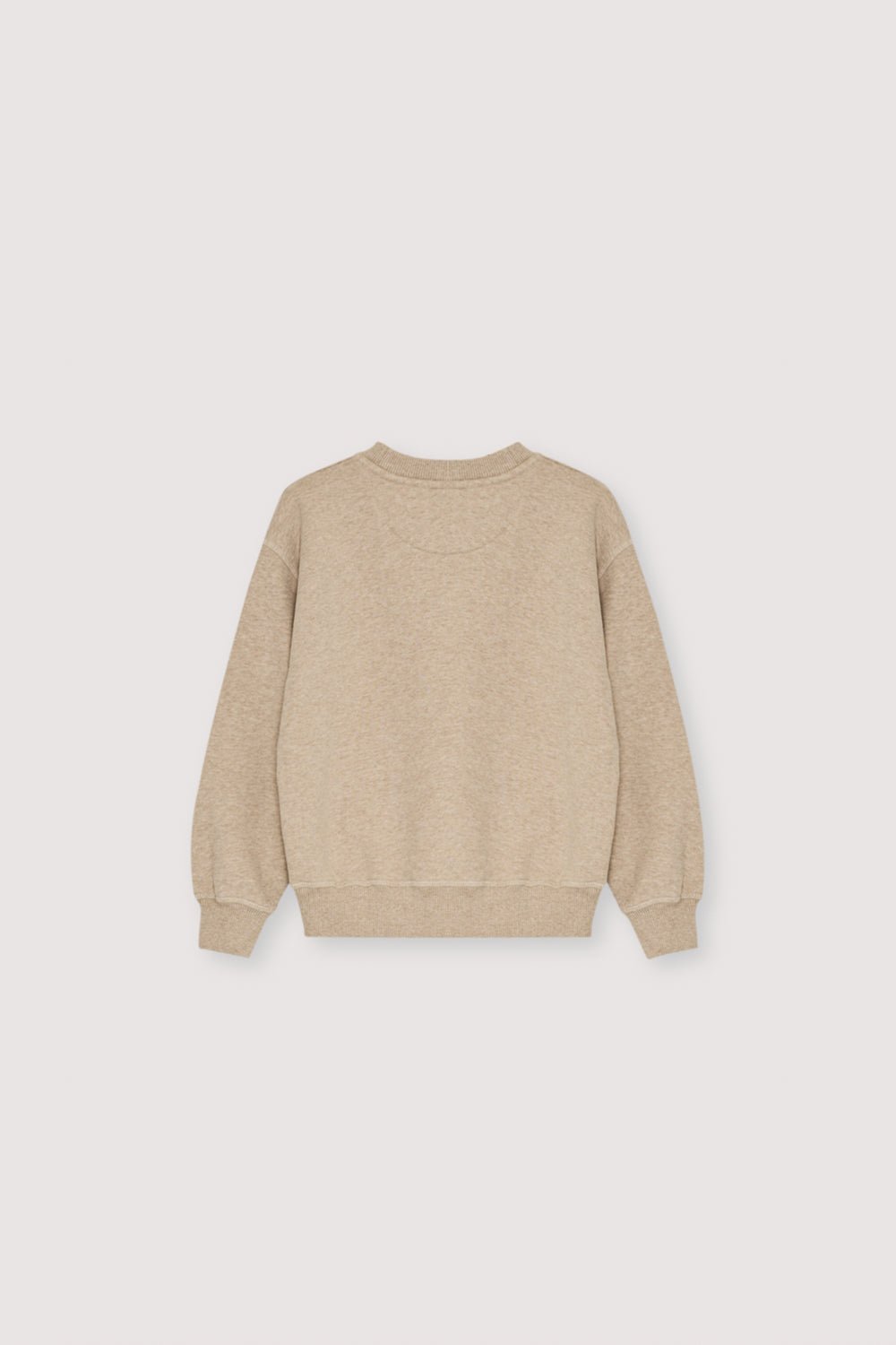 Beige sweater on a light beige background