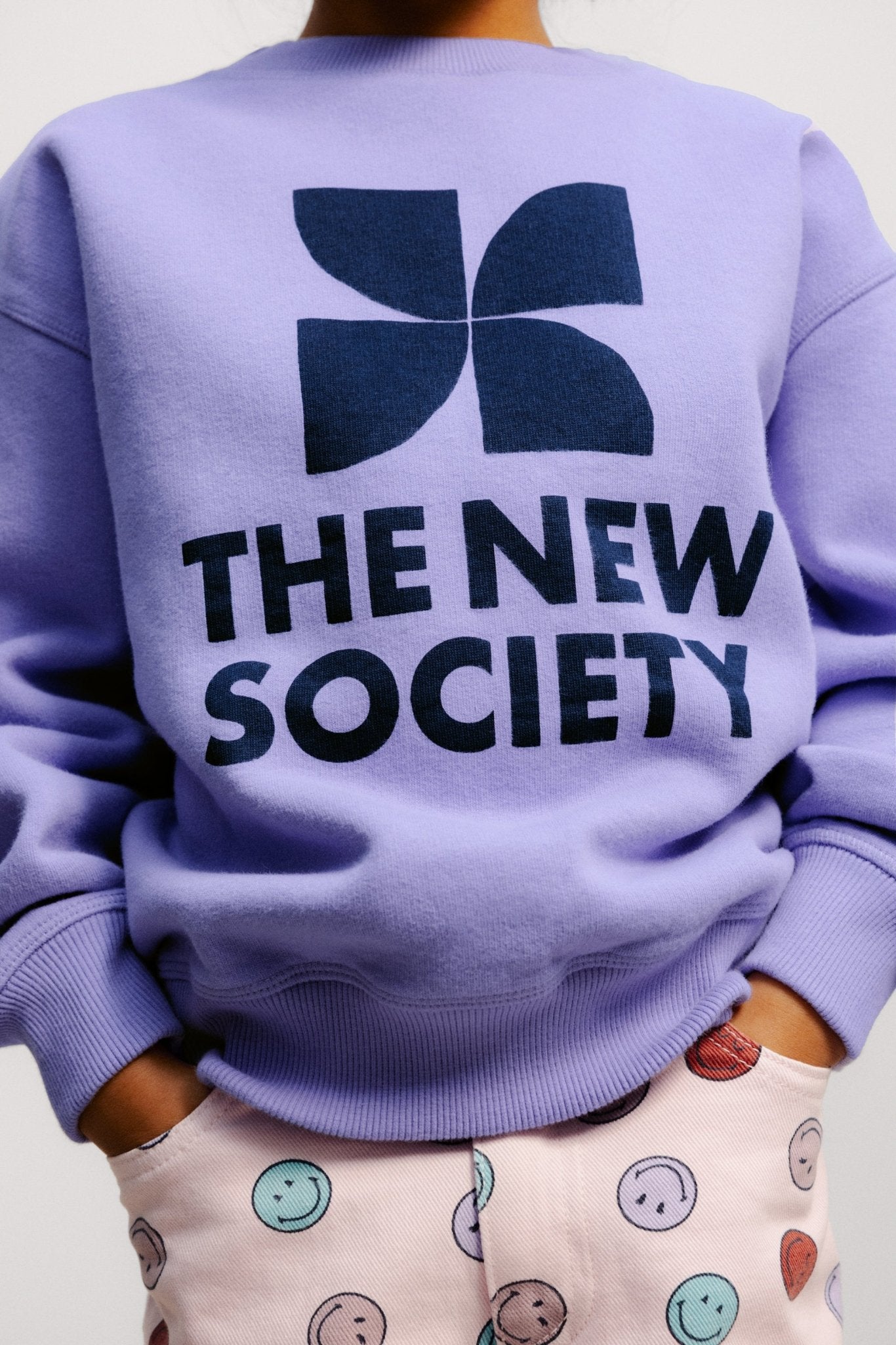 TNS-Logo-Sweatshirt Violette Tulpe