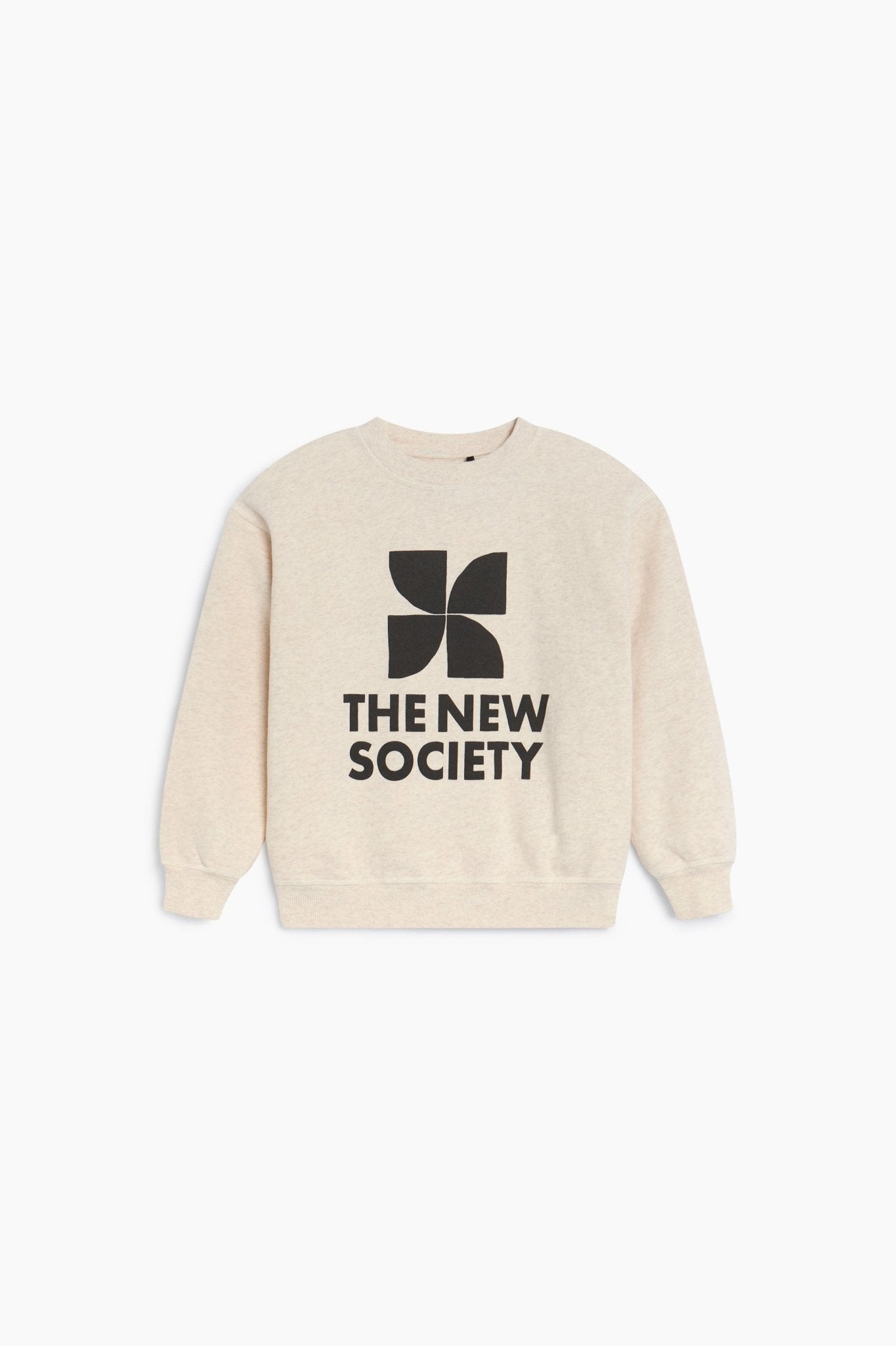 TNS Logo Sweatshirt Whisper White Melange