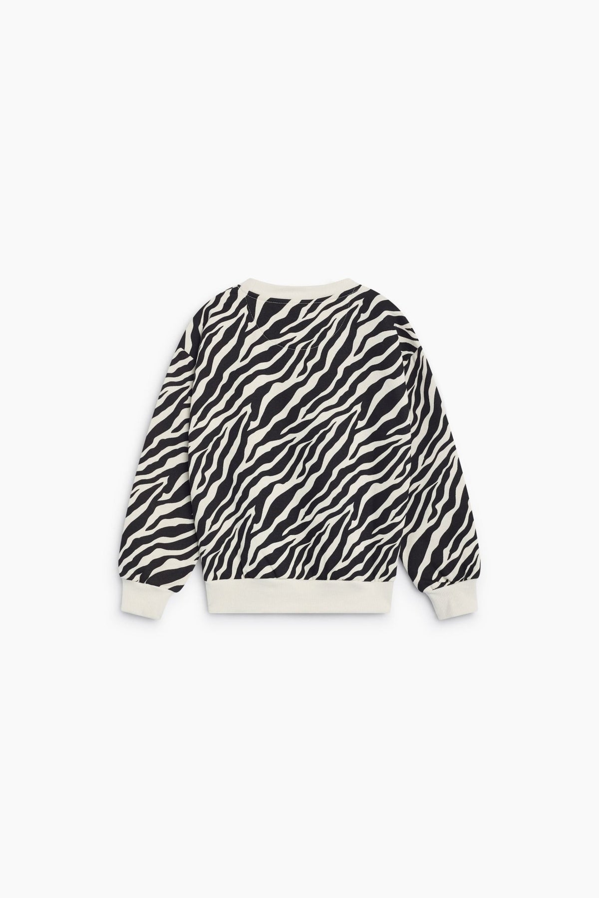 TNS Logo Sweatshirt Zebra Print