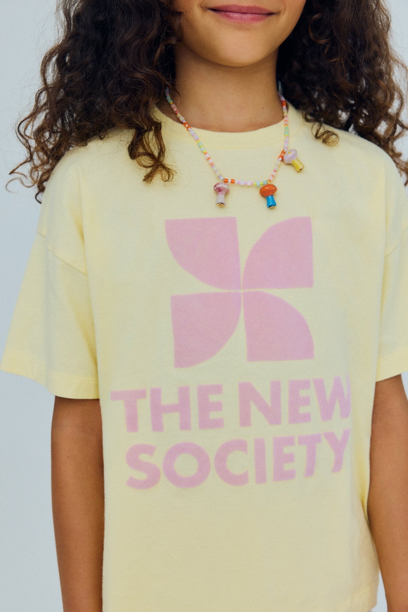 TNS Logo T-Shirt Soft Lemon