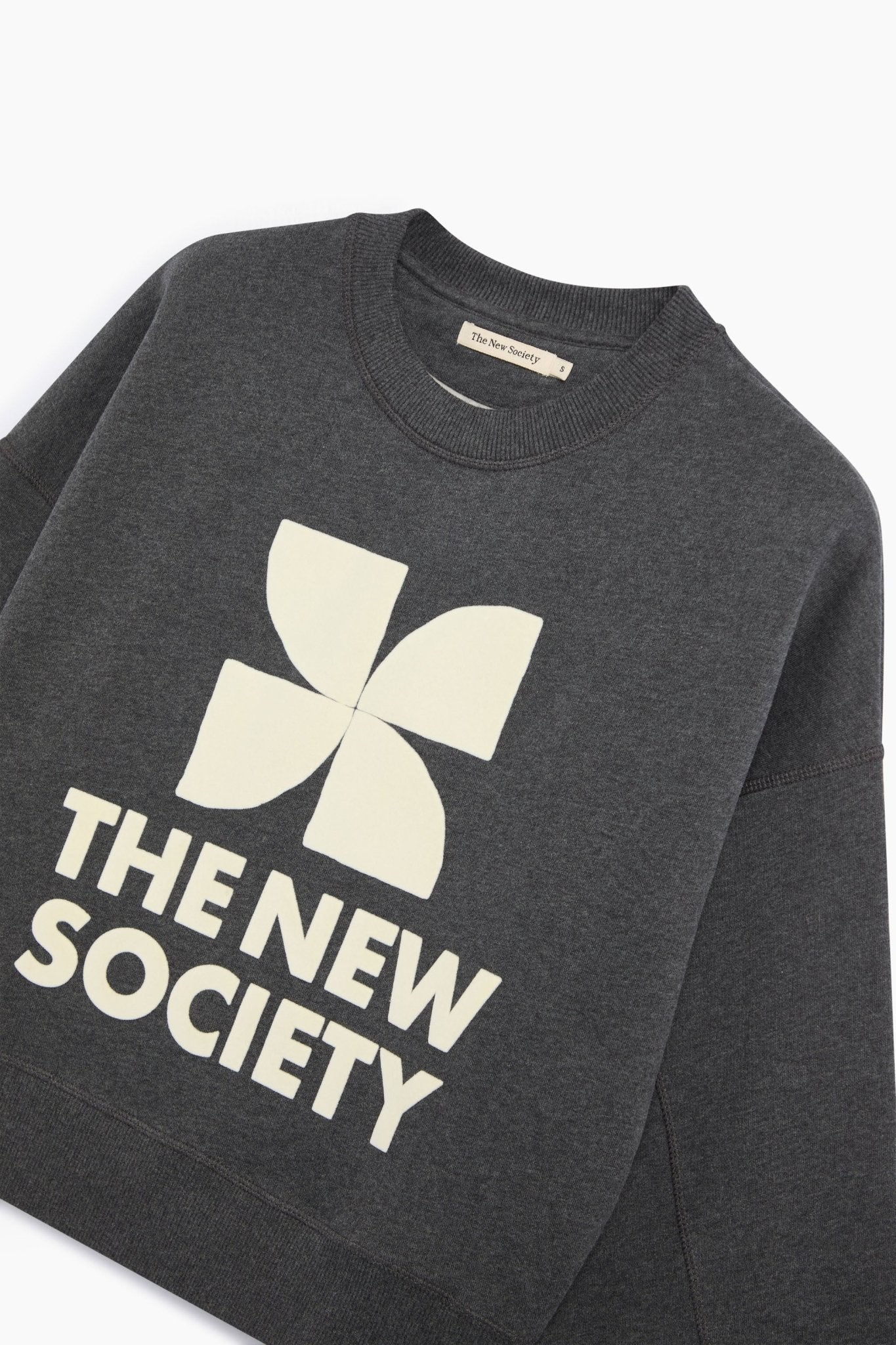 Sudadera TNS Logo Mujer Gris Oscuro