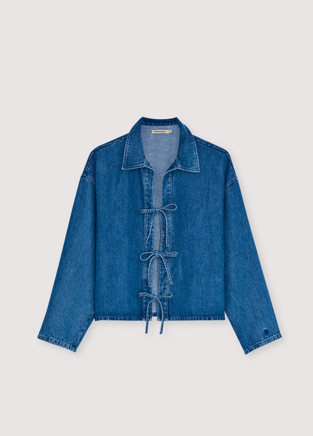 TNS Tencel Woman Blouse Mid Denim_Samplingshirt