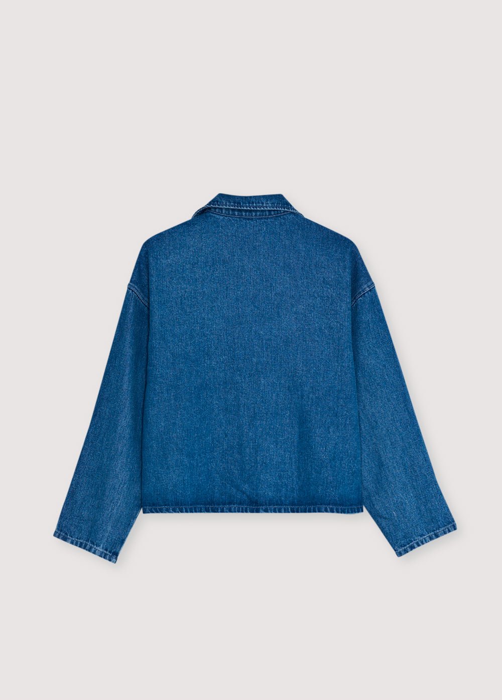 TNS Tencel Woman Blouse Mid Denim_Samplingshirt