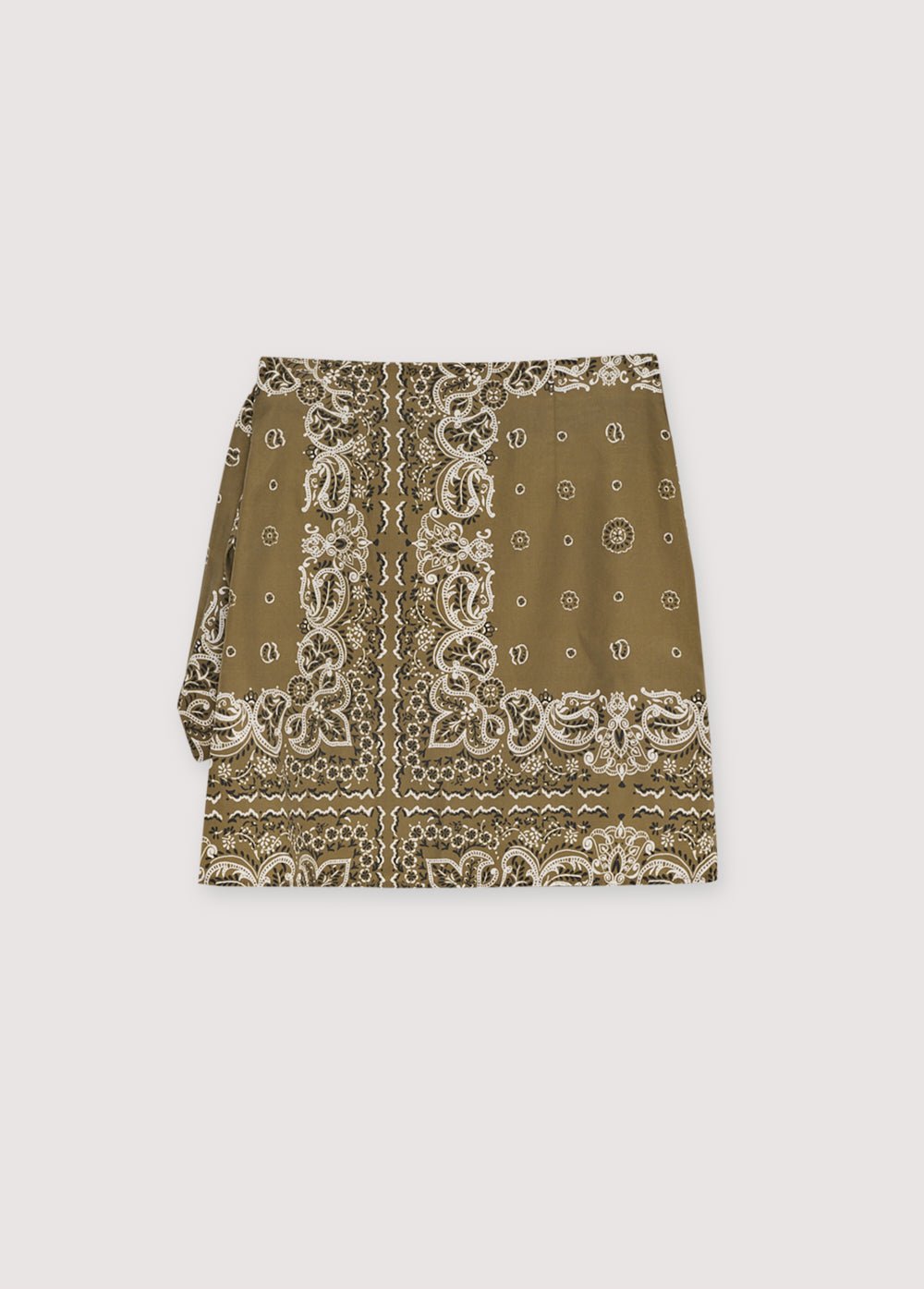 Waterlily Woman Skirt Bandana Print