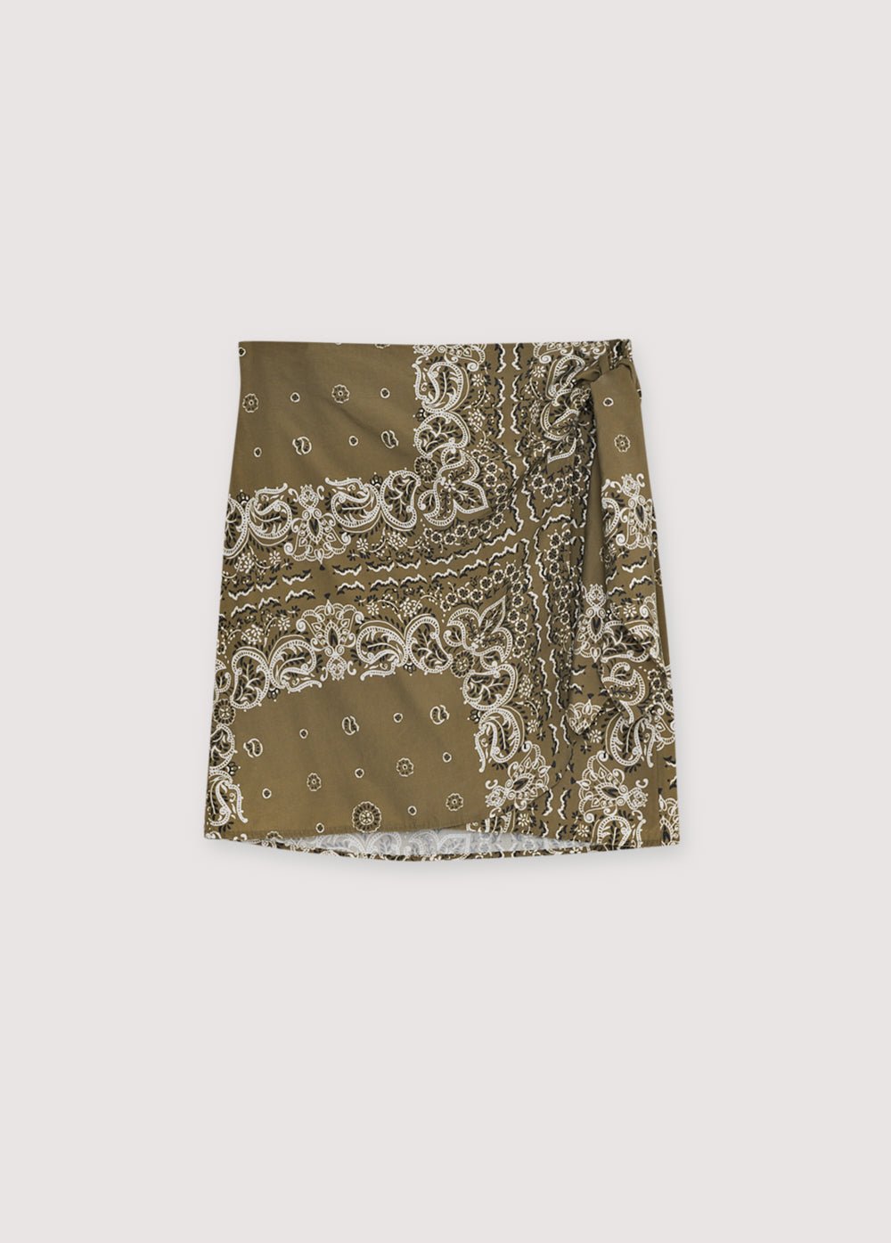 Waterlily Woman Skirt Bandana Print