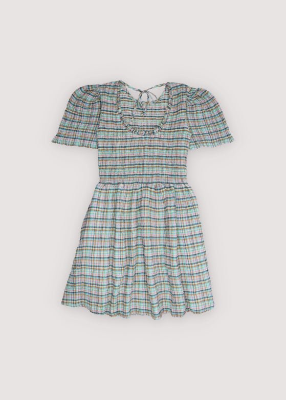 Zinnia Teen Dress Zinnia Check_Samplingdress