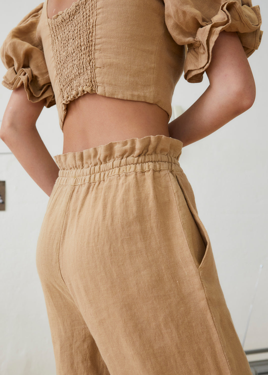 Long Beach Woman Pant Tan