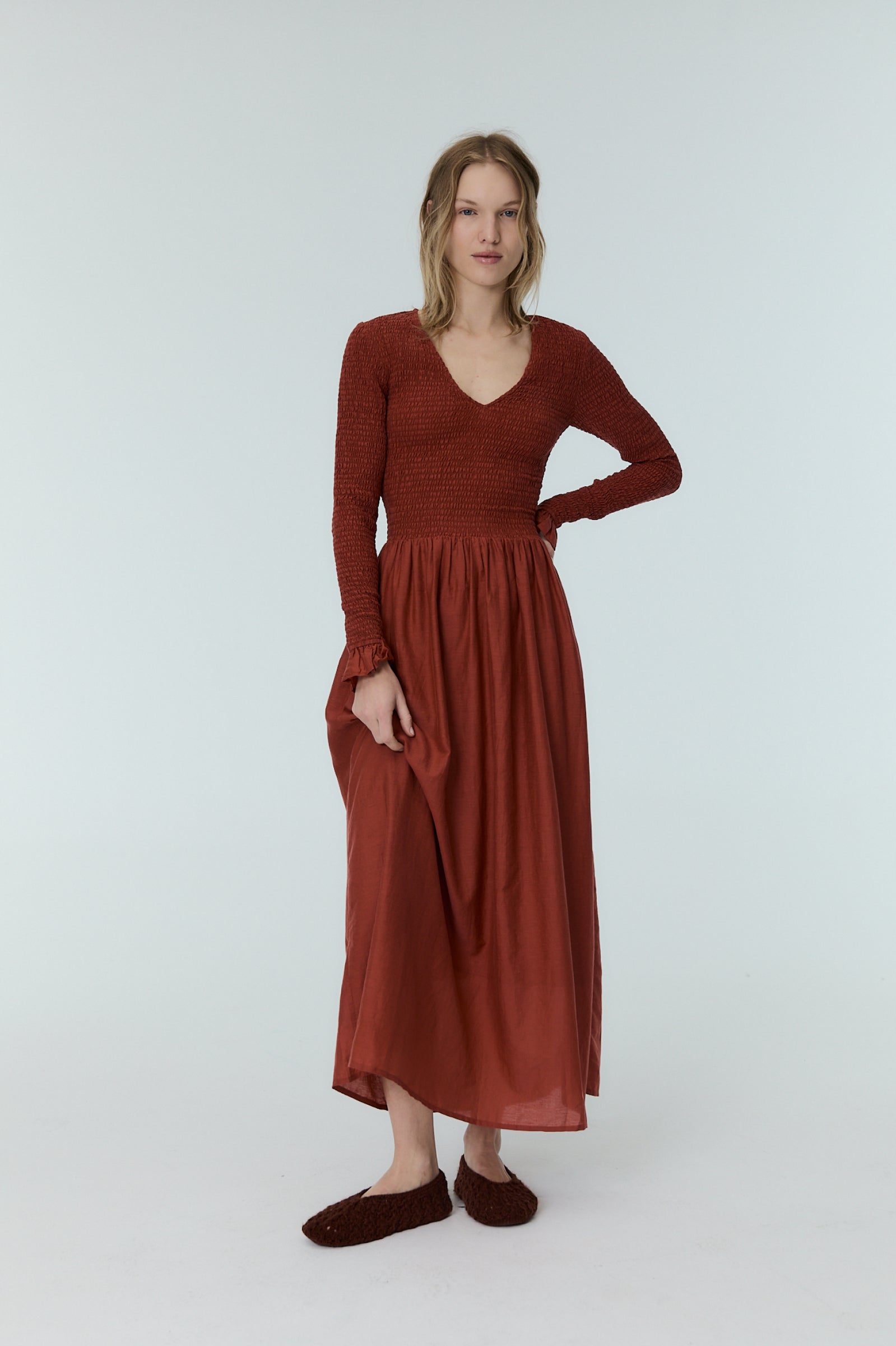 Altair Woman Dress Ruby Dusk