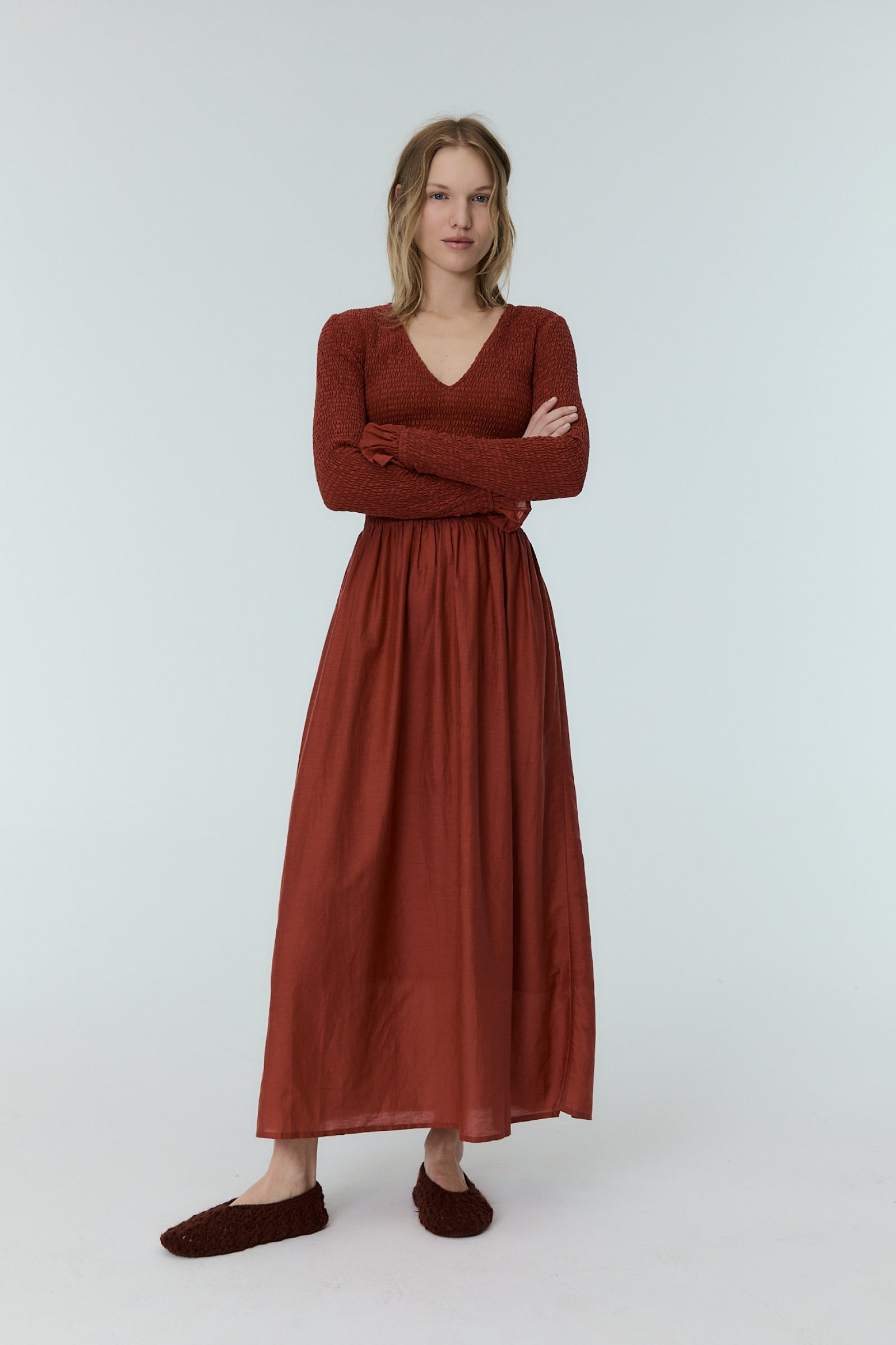 Altair Woman Dress Ruby Dusk