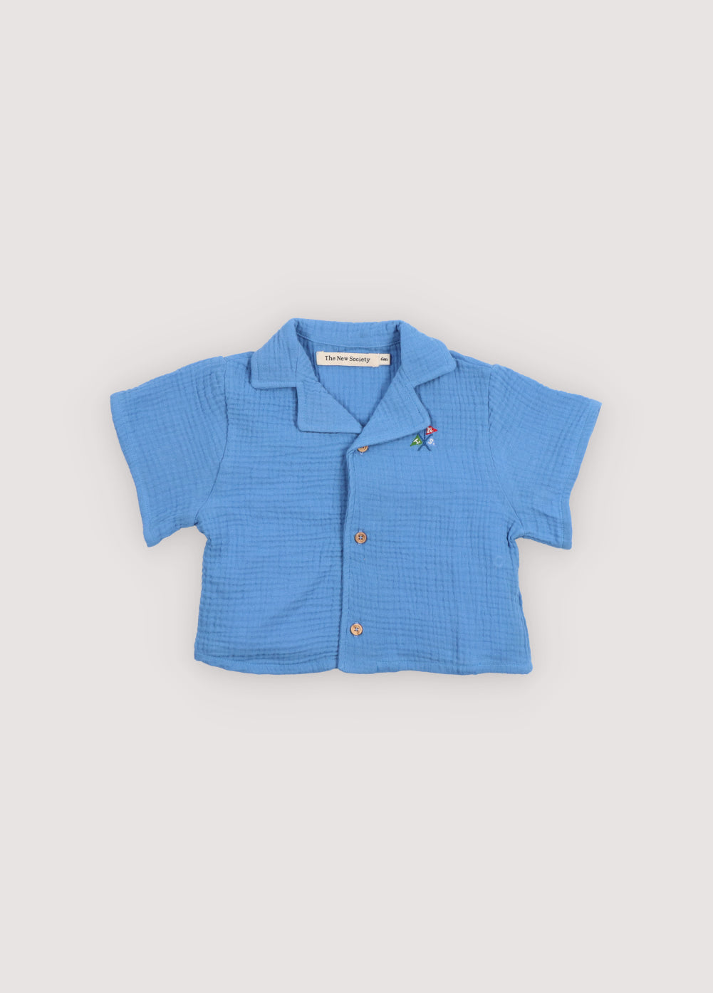 Soft&nbsp;cotton gauze shorts featuring an elastic waistband for a comfortable fit. Perfect to pair with the matching shirt for a coordinated summer look.