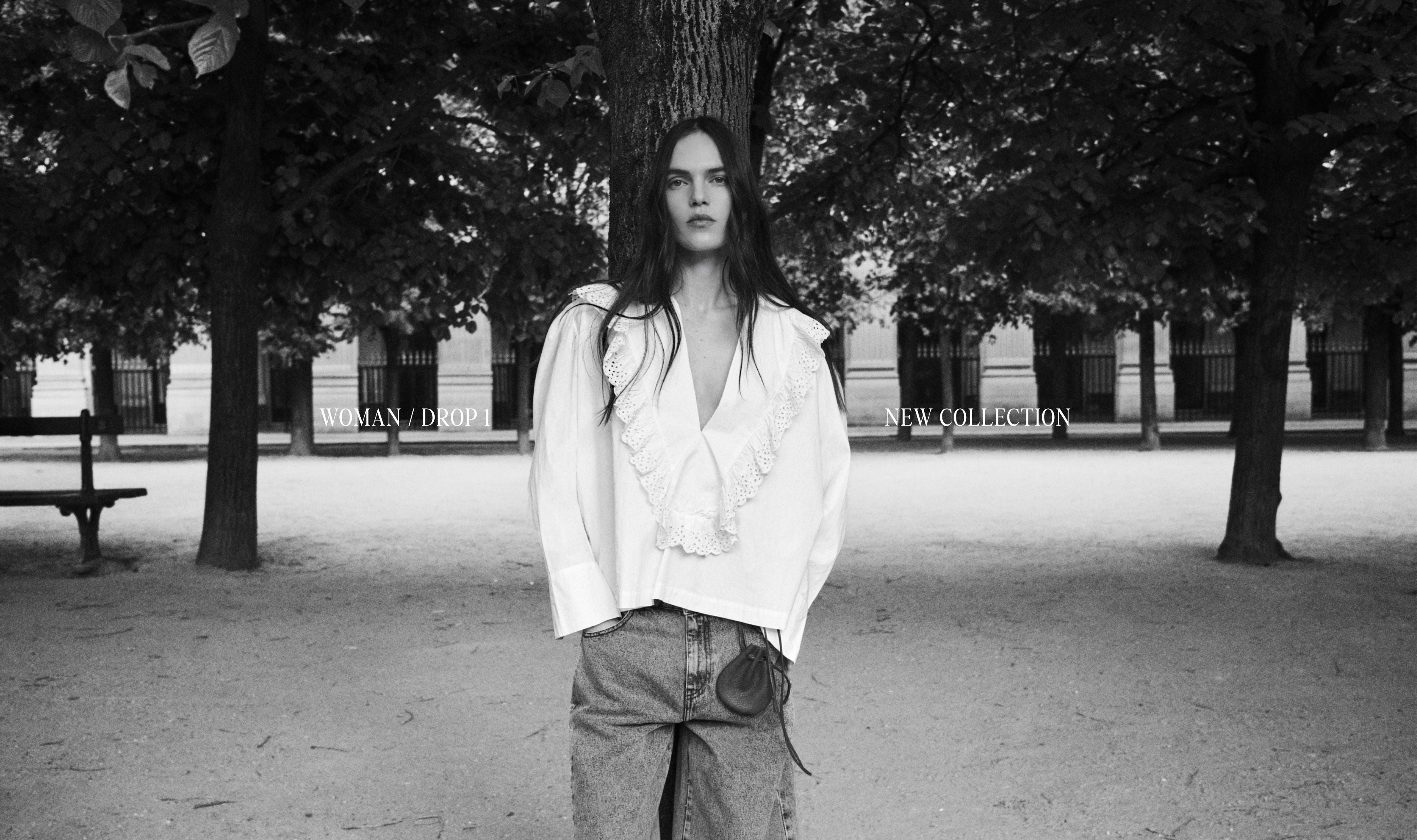 The TNS Denim Woman Curved Trouser&nbsp;bring a modern perspective to everyday denim. Crafted from premium cotton with a washed blue finish, the contemporary curved-leg silhouette is shaped through sculptural side seams, knee darts and hem darts for a refined, effortless fit.